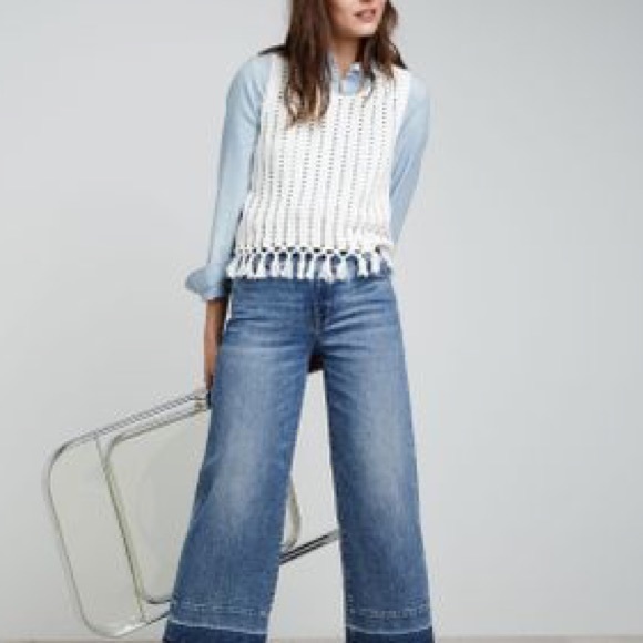 LNWOT - Madewell fringe sweater tank - Picture 3 of 4